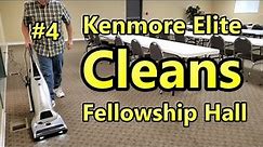 Kenmore Elite Cleans Fellowship Hall | Not Good