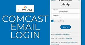 How to Login Comcast Email Account? Comcast Xfinity Login 2021