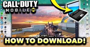 How to Download Call of Duty Mobile on Your Computer! (4K 60fps Easy Tutorial)
