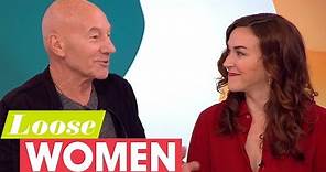 Patrick Stewart And Wife Sunny Ozell On How They Met | Loose Women