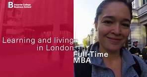 Learning and living in London on the Imperial Full-Time MBA