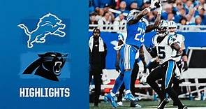 Jared Goff scores four touchdowns in Lions win against the Panthers | 2023 Week 5 Game Highlights
