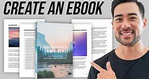 How To Create an eBook For Free (Step-by-Step Guide)