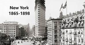 History of New York Documentary 1865 to 1898