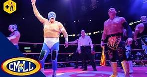 CMLL: ¡Así hace su presentación Blue Panther para celebrar 45 años de trayectoria!