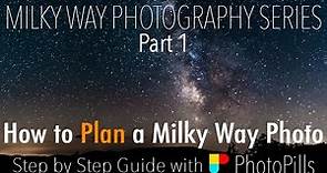 How to PLAN a Milky Way Photo | Step by Step with PhotoPills