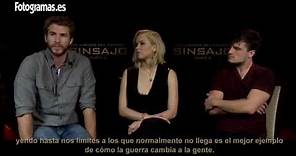 Entrevista con Jennifer Lawrence, Josh Hutcherson y Liam Hemsworth | Fotogramas