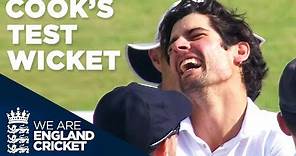 Alastair Cook's First (And Only) Test Wicket | England v India 2014 - Highlights