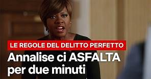 2 spietati minuti di ANNALISE KEATING in Le regole del delitto perfetto | Netflix Italia