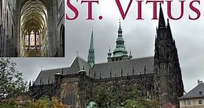 IMPRESSIVE ST. VITUS Cathedral in Prague, Czech Republic!!! FULL WALKING TOUR.