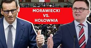 Wrzawa w Sejmie. Morawiecki starł się z Hołownią. Wystosował apel