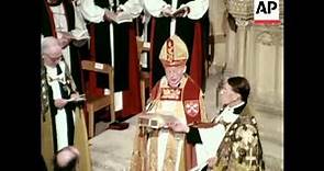 ENTHRONEMENT OF THE ARCHBISHOP OF CANTERBURY - Colour