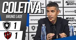COLETIVA BRUNO LAGE | AO VIVO | Botafogo x Patronato - SUL-AMERICANA 2023