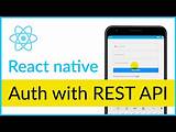 React native authentication with REST API tutorial