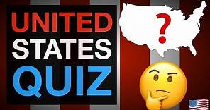 Guess the US State Quiz | Learn the United States of America Map | Family Trivia Game Night