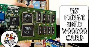 3Dfx Voodoo 1 PCI card Installation into a 233MMX Pentium (4mb Diamond Monster 3D)