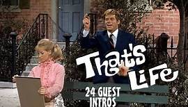 That's Life (1968) 24 Guest Star Intros!