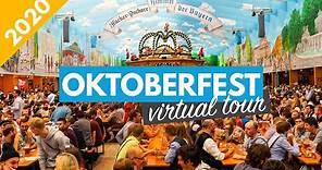 OKTOBERFEST VIRTUAL TOUR | Experience Oktoberfest in Munich w/ a Local ft. Tents, Food, Rides