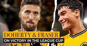 "It doesn't feel real yet!" | Matt Doherty on his double and Nathan Fraser on his dream debut!