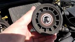 How To Replace Tensioner and Idler Pulleys // Quick and Easy DIY