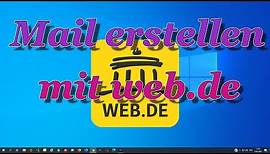 Neue EMail Adresse erstellen über Web.de