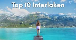 Interlaken Travel Guide - 10 Experiences YOU MUST DO in 2024