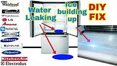 Ice build up in freezer fix