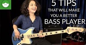 5 Tips That Will Make You a Better Bass Player