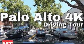 Palo Alto - Downtown Drive - California USA - Silicon Valley 🏆