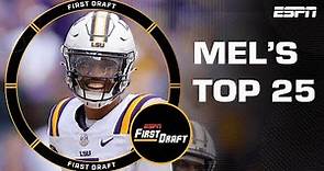 Mel Kiper Jr.'s Big Board: Top-25 Draft Prospects | First Draft