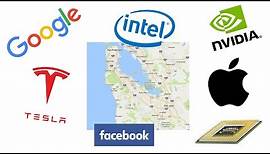 Die Geschichte des Silicon Valley (Standort von Google, Apple, AMD, Intel...)