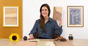 Corso online - Creazione di carta artigianale con fibre naturali (Camila Moncada (Jáku Papel))
