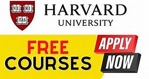 Harvard University Free courses | Online courses
