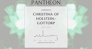 Christina of Holstein-Gottorp Biography - Queen consort of Sweden