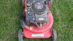 Snapper 21" 5HP Lawn Mower Repair, Craigslist Find - Nov 17, 2012