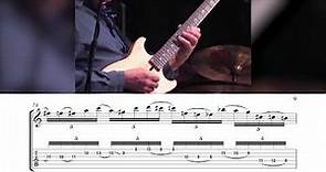 How to play the blues according to Allan Holdsworth