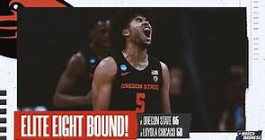 Oregon State vs. Loyola Chicago - Sweet 16 NCAA tournament extended highlights