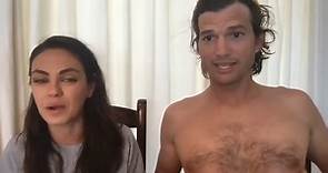 Ashton Kutcher Goes Shirtless on ‘Fallon,’ Mila Kunis Reveals What His Chest Hair Is Shaped Like