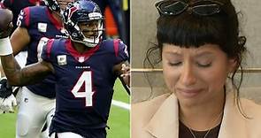 Alleged victim of Houston Texans' Deshaun Watson speaks publicly for 1st time