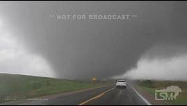 05-12-2023 Spalding, NE - Insane Tornado Intercept-Large Wedge Doing Damage