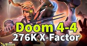 276K X-Factor! Doom 4-4 Campaign Unlock Guide | Marvel Strike Force - Free to Play