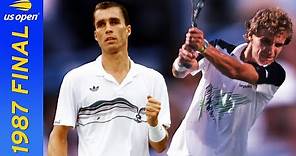 Ivan Lendl vs Mats Wilander Highlights | US Open 1987 Final