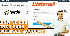 HOW TO LOG INTO YOUR WEBMAIL ACCOUNT? [STEP BY STEP]☑️