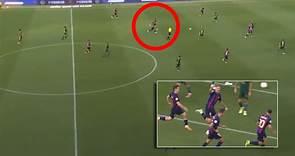 La primera gran exhibición de Pablo Torre con el Barça B: 40 segundos para fabricar un gol