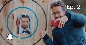 Ryan Reynolds Doesn’t Know Anything About Axe Throwing | Episode 2 | Snap Originals