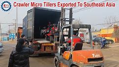 Crawler Micro Tillers Made In China Exported To Southeast Asia