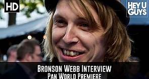 Bronson Webb Interview - Pan World Premiere