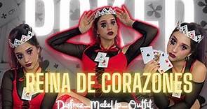 Disfraz REINA DE CORAZONES ♥♣♠ (POKER) FACIL Y RAPIDO- Fernanda Lizca