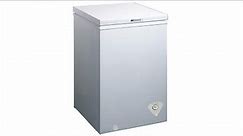 Midea WHS-129C1 | Single Door Chest Freezer | 3.5 Cubic Feet, White