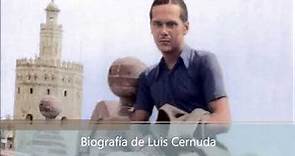 Biografía de Luis Cernuda